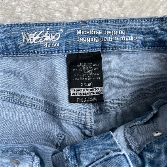 Mossimo Don’t Care Mid-Rise Power Stretch with Released Hem Jeggings - Picture 13 of 16